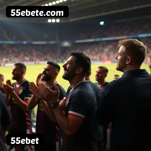 Comparação APP mobile vs versão web da 55ebet